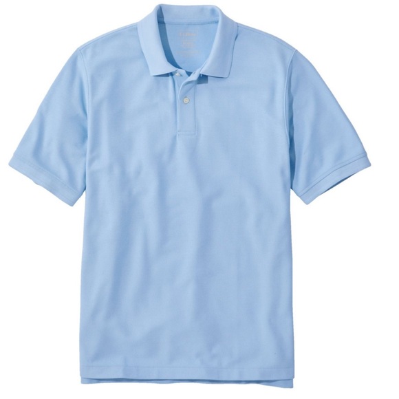 L.L. Bean Other - ❌SOLD!❌  L.L. Bean LIGHT BLUE “LAKE” Medium NWOT Men's Polo Short-Sleeve
